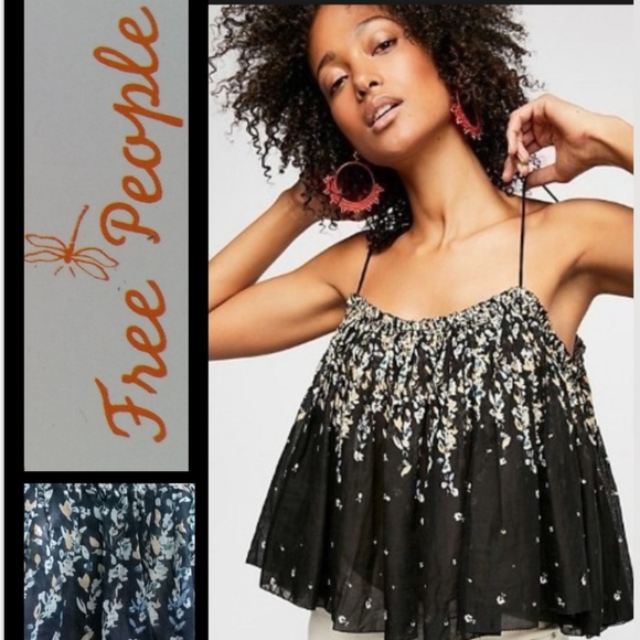 Free People Tops - Free People Instant Crush Printed Tank - S